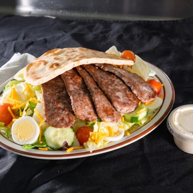 Greek Gyro Salad.