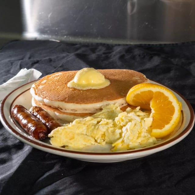 Pancake Breakfast Kids Meal.