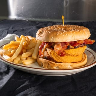 Western Bacon Burger Combo