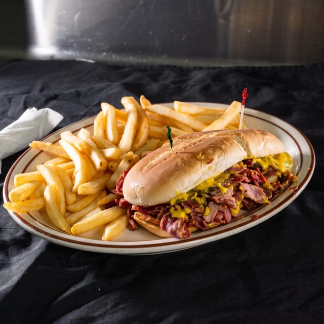 Pastrami Sandwich Combo.