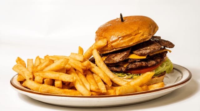 Gyro Double Burger.