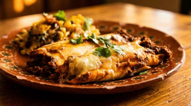 Carne Asada Enchilada.