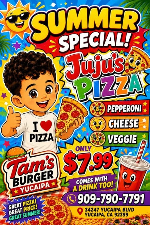 Juju's Pizza.