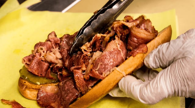 Pastrami Sandwich.